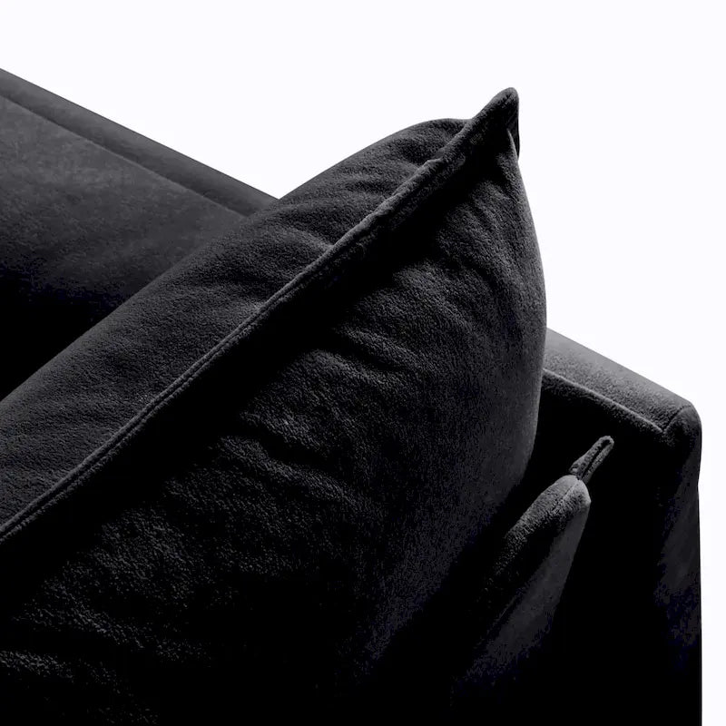 Ensemble de 2 fauteuils d'appoint en chenille, avec larges accoudoirs et sièges profonds de 76 cm (capacité de 363 kg)