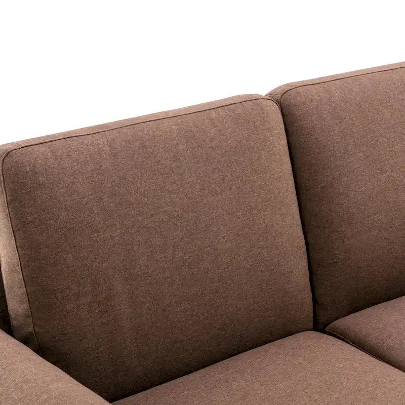 Canapé-lit gigogne de 147 cm avec matelas en mousse à mémoire de forme simple, deux ports de chargement USB