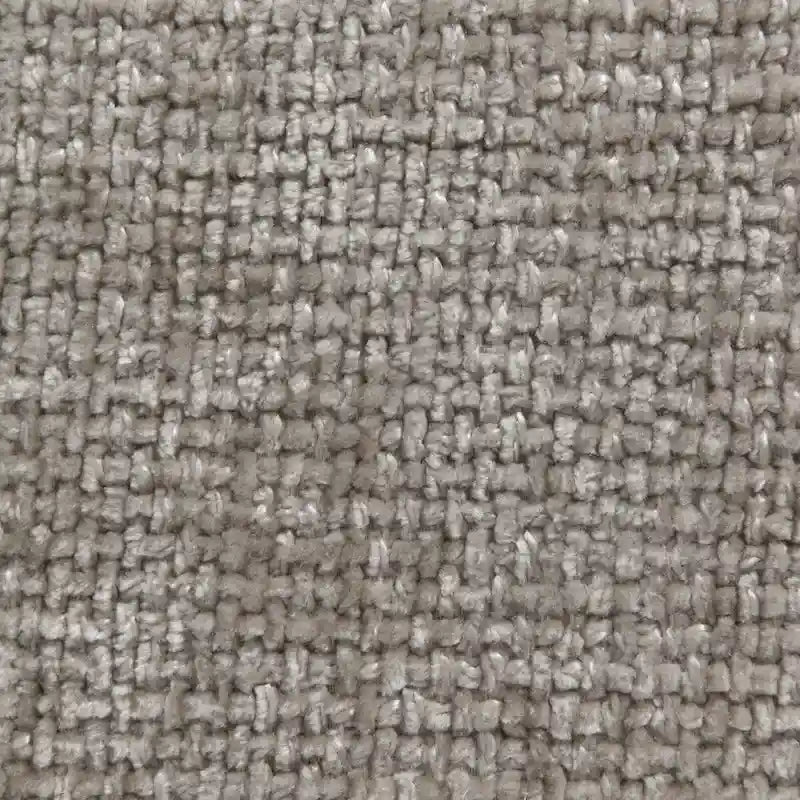 Fauteuil une place et demie en chenille, grand format, largeur 105,4 cm, garnissage en duvet