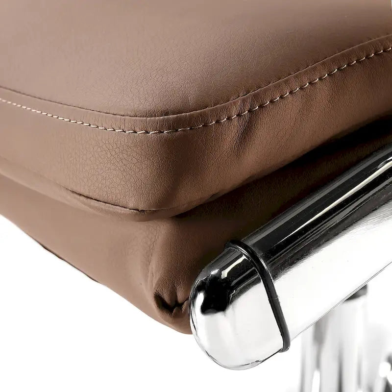 Fauteuil de bureau de direction à haut dossier en similicuir