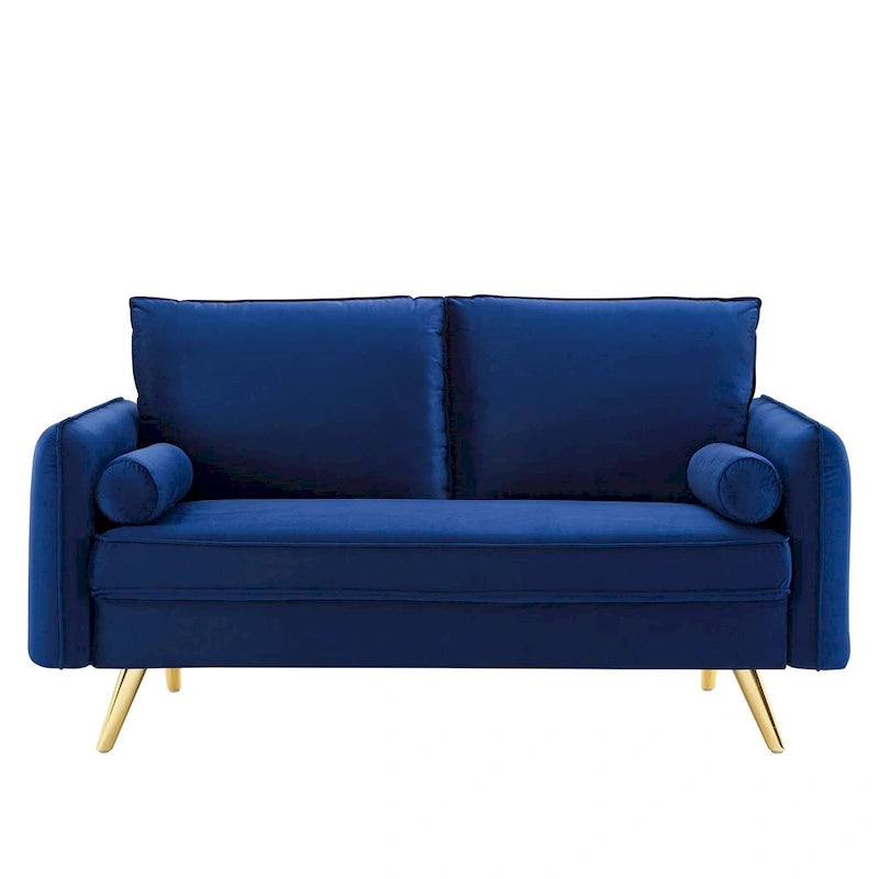 Causeuse en velours